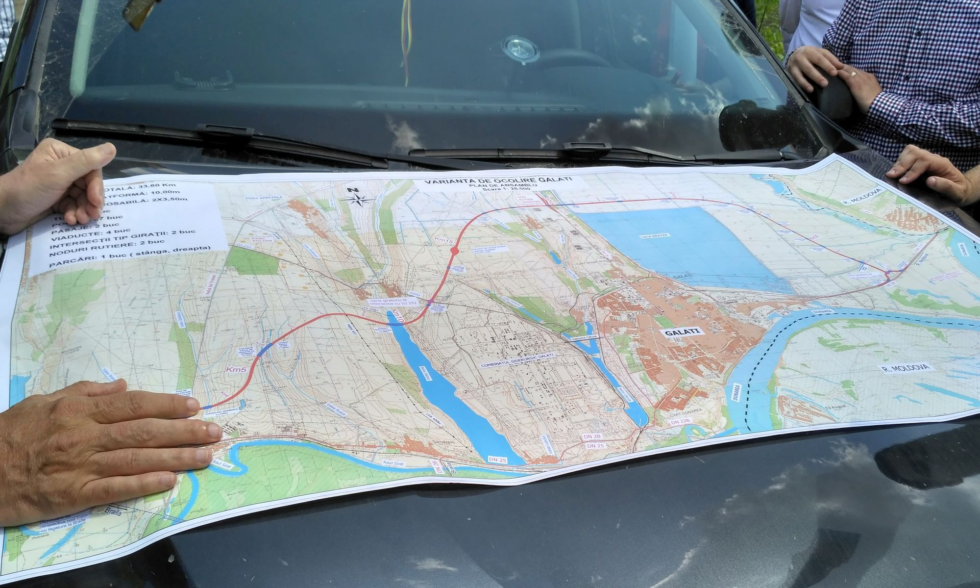 Acord pentru varianta de ocolire Galați între CJ și CNAIR