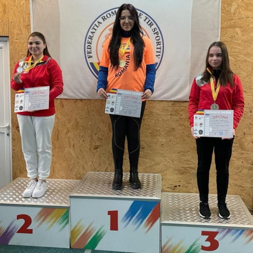 5 medalii câștigate de juniorii din Focșani la competițiile de tir sportiv