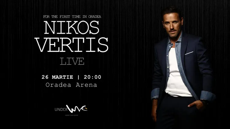Nikos Vertis se apropie de sold out la concertul din Arena Oradea