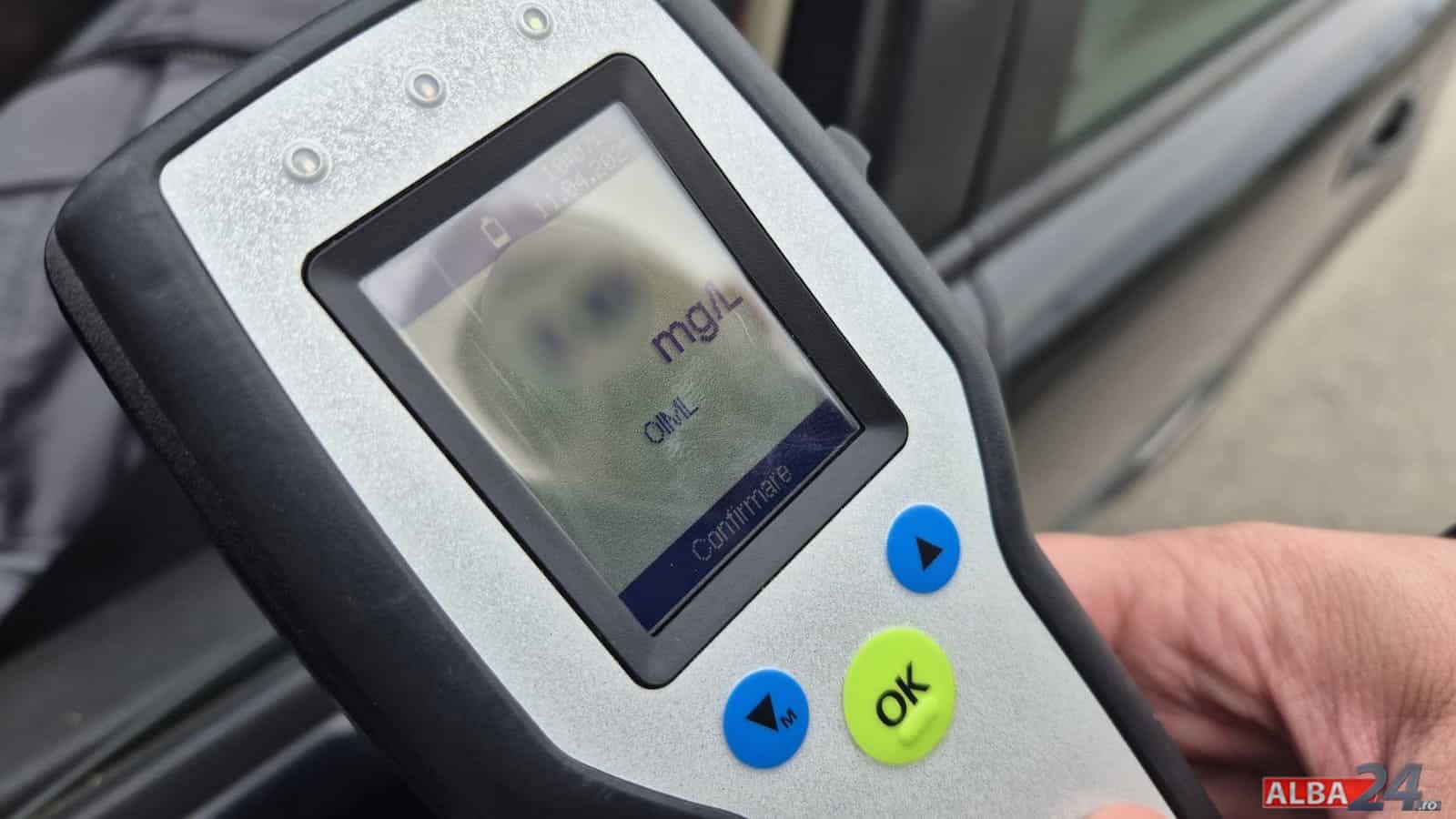 Dosar penal pentru un bărbat din Blaj prins băut la volan