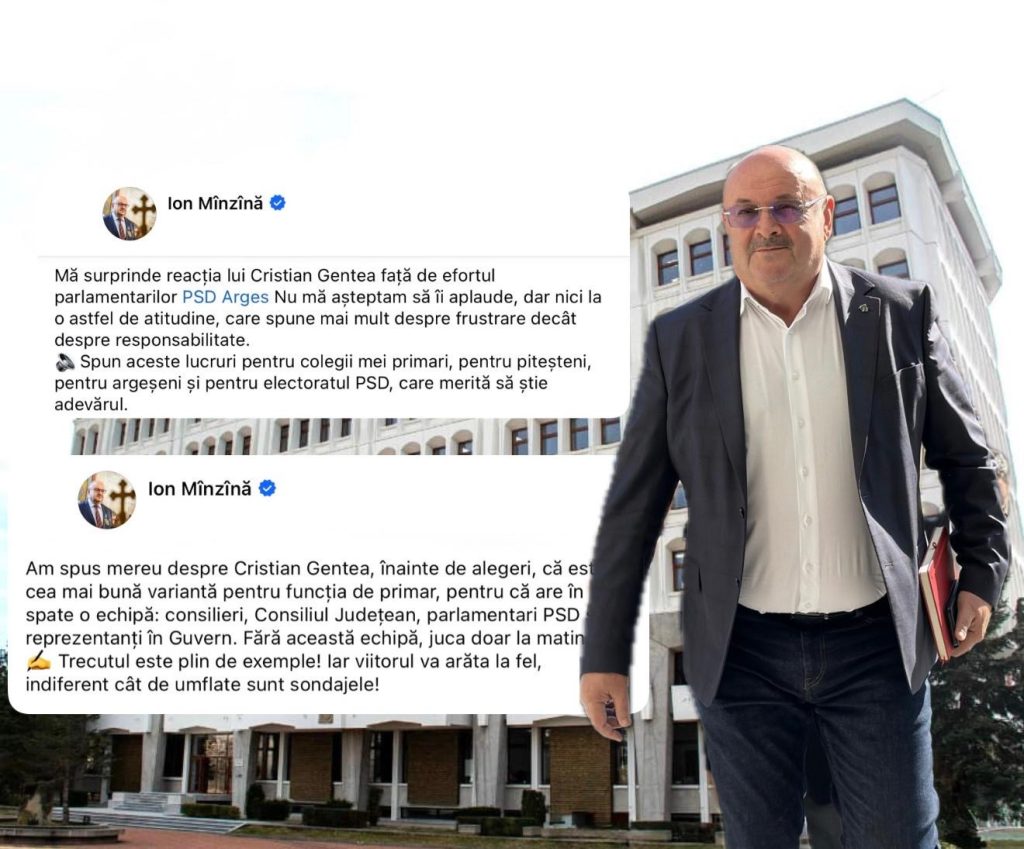 Ion Mînzînă răspunde atacurilor lui Cristian Gentea privind finanțarea proiectelor