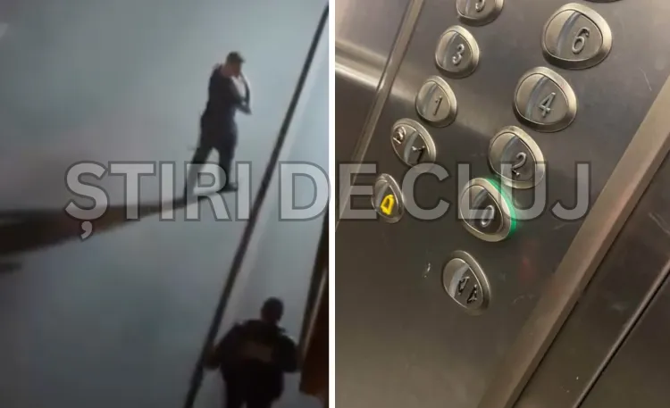 Incident violent într-un bloc din Cluj-Napoca, vecinii sunt terorizați