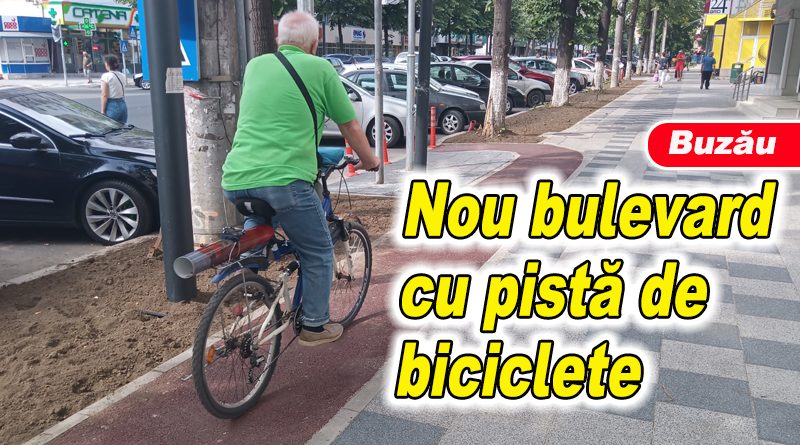 Buzău se modernizează: Bulevardul Stadionului va avea pistă de biciclete