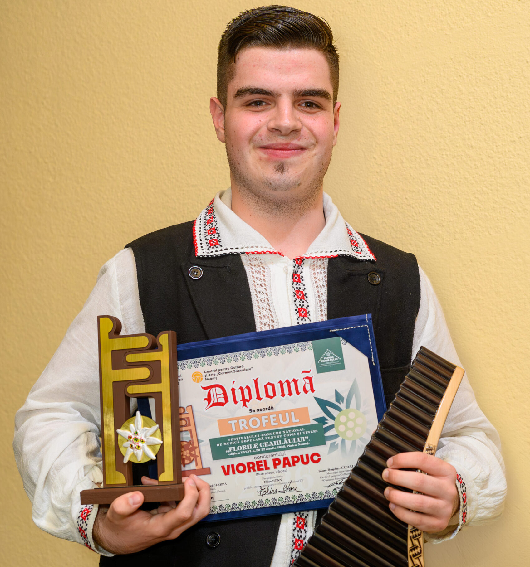 Viorel Papuc a câștigat Festivalul „Florile Ceahlăului” 2026