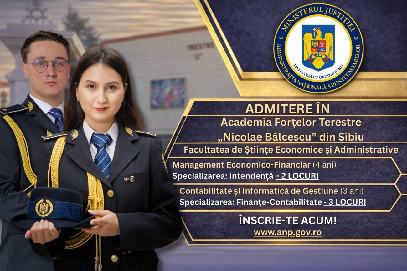 Deschidere înscrieri pentru admiterea în învățământul superior militar