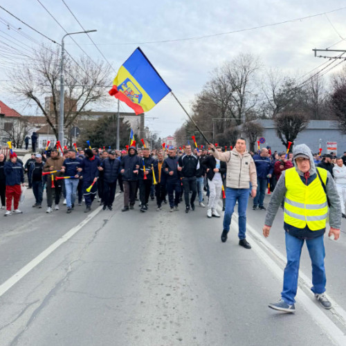 Protest al minerilor din Oltenia la București, în urma concedierilor masive