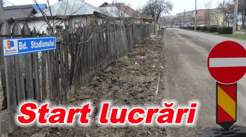 Reabilitarea Bd. Stadionului începe cu piste pentru biciclete