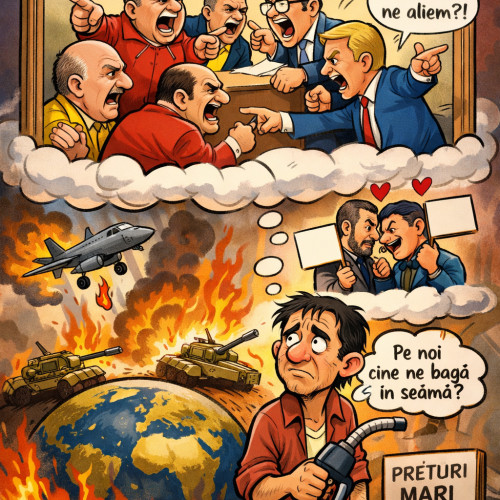 Politicienii români continuă disputele în timp ce războiul global amenință