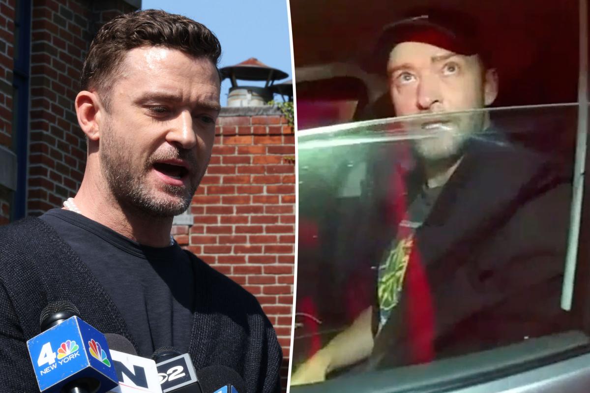 Justin Timberlake glumește despre rasa sa, etichetată ca 'alb' în videoclipul arestării din Hamptons