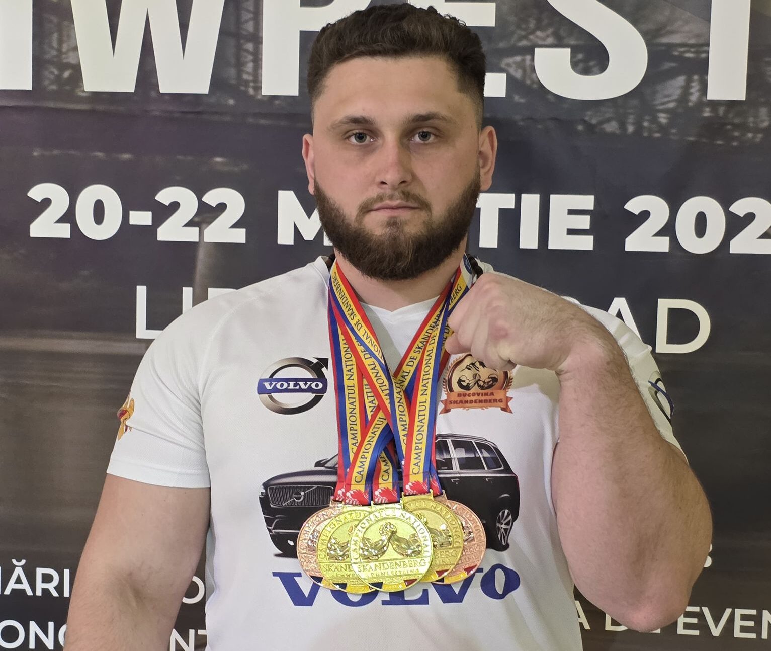 Polițist din Neamț, campion la skandenberg după un weekend de succes