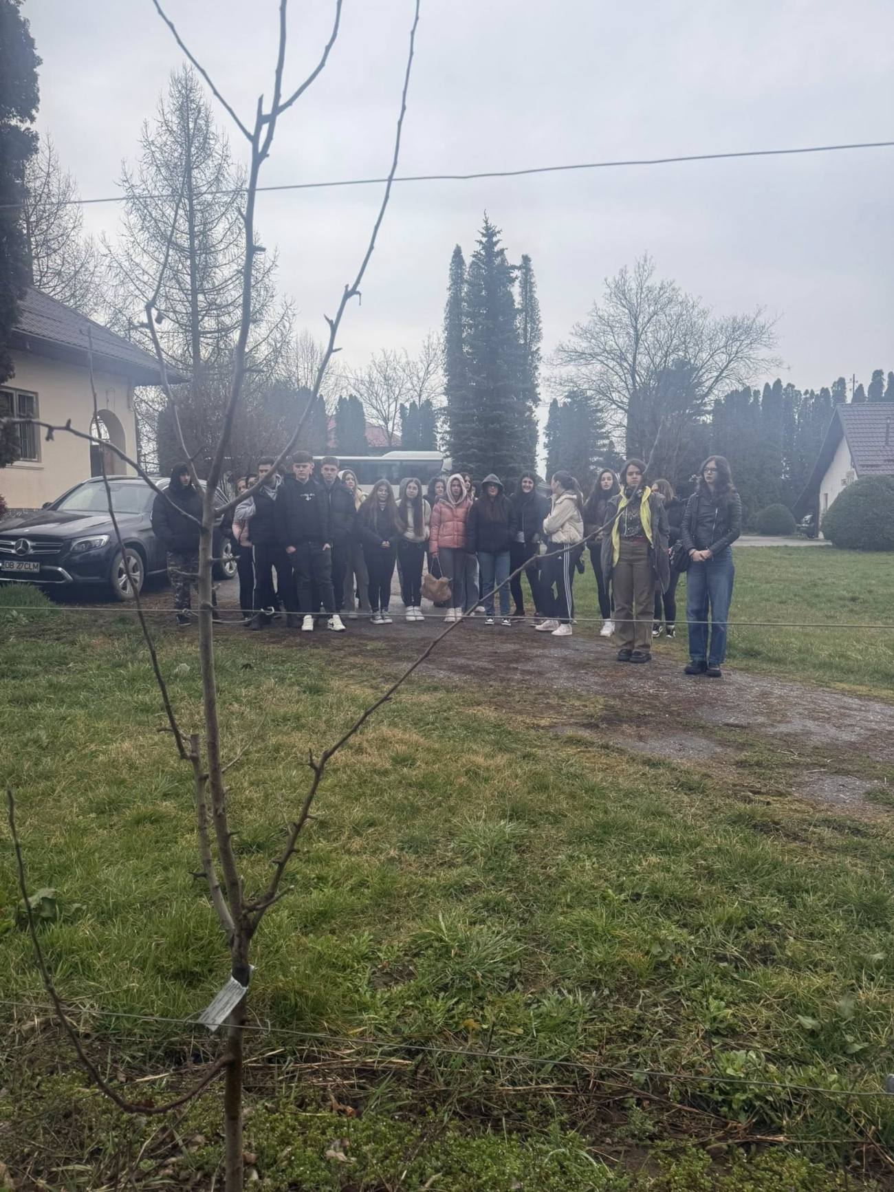 Elevii din Târgoviște se familiarizează cu pomicultura la Voinești