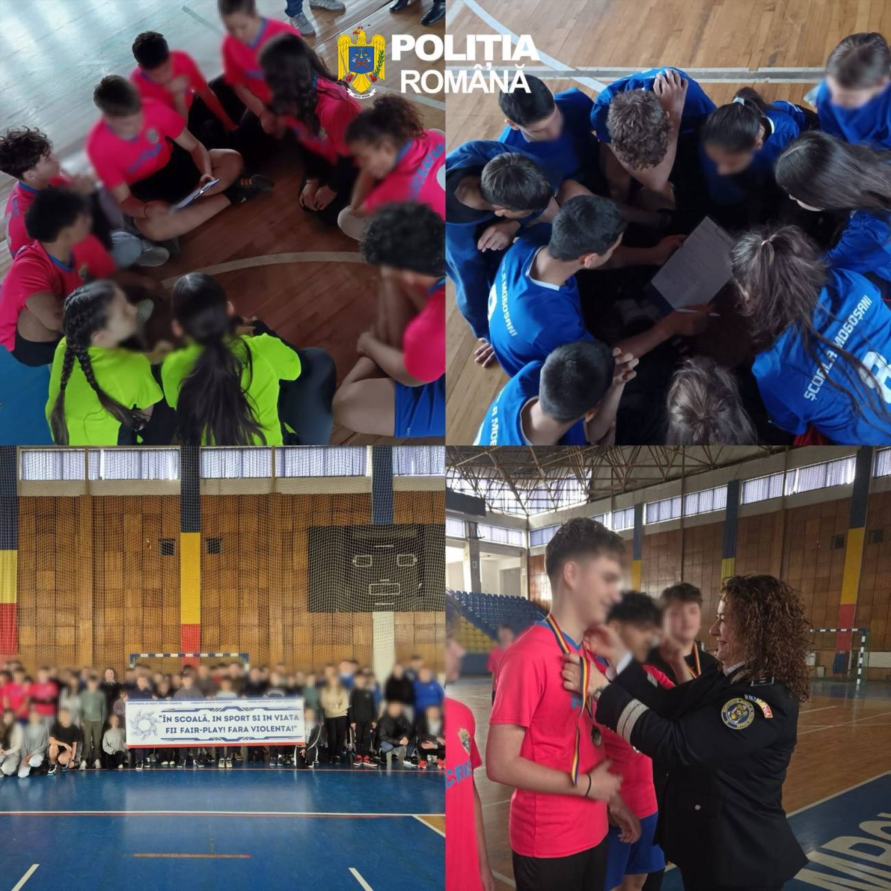 Competiție sportivă dedicată Zilei Poliției Române la Târgoviște