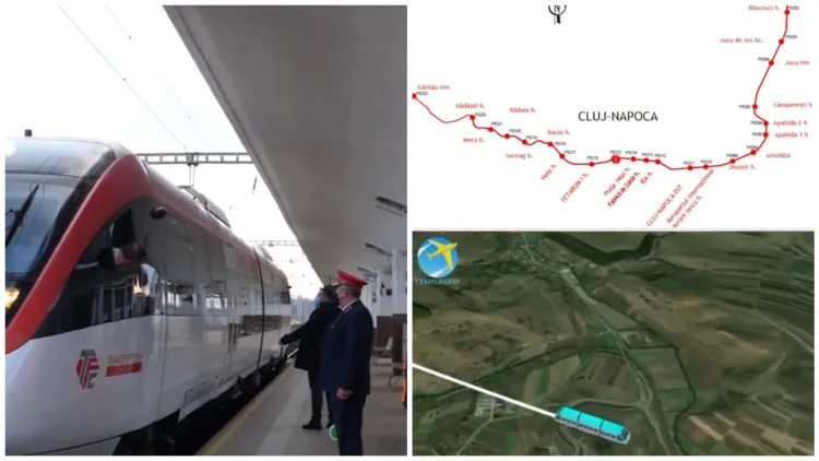 Emil Boc anunță etapa crucială în proiectul trenului metropolitan din Cluj-Napoca
