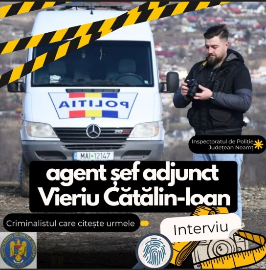 Povestea unui criminalist care transformă suspiciunile în certitudini