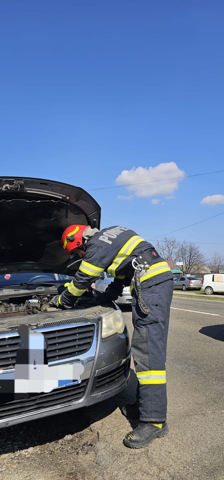 Accident rutier la Costișa, o victimă refuză spitalizarea