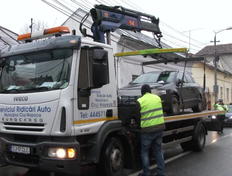 Consiliul Local din Cluj-Napoca actualizează tarifele pentru vehiculele abandonate