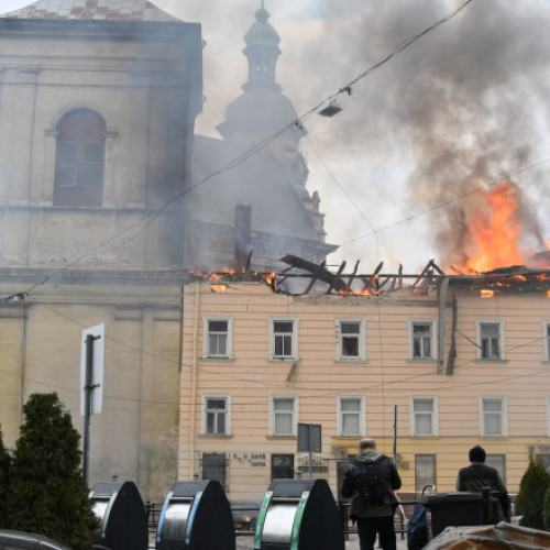 Rusia lansează un atac masiv cu drone asupra Ucrainei