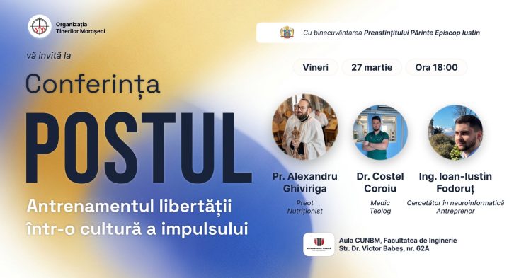 Conferință despre libertatea autentică în Baia Mare, dedicată tinerilor