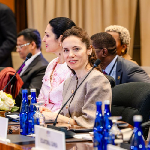 Partenera președintelui Nicușor Dan, întâlnire importantă la Washington