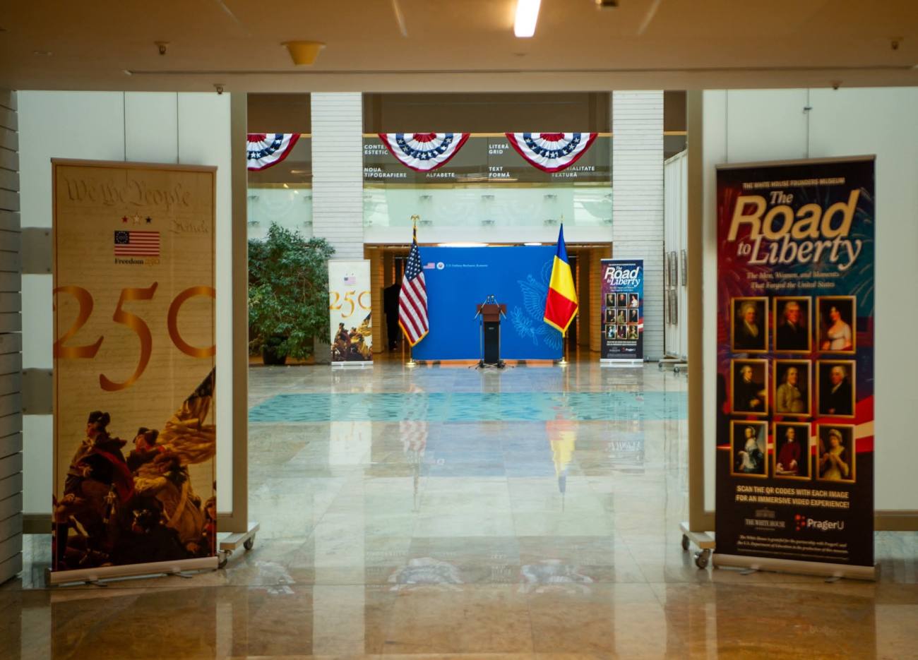 Expoziție dedicată Părinților Fondatori ai Statelor Unite, la Biblioteca Națională