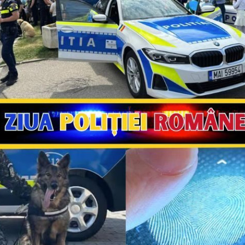 Copiii descoperă meseria de polițist la Ziua Poliției Române