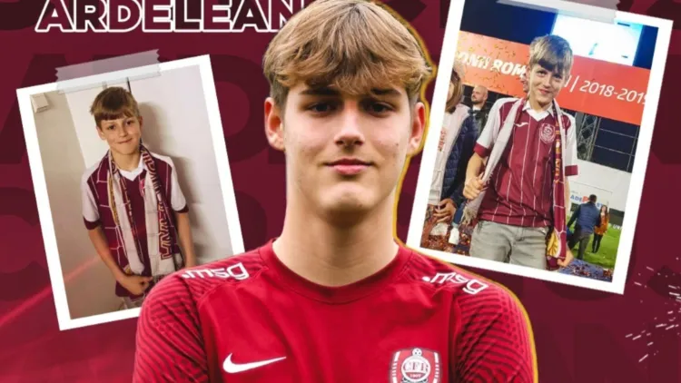 CFR Cluj investește în viitor prin semnarea lui Iustin Ardelean