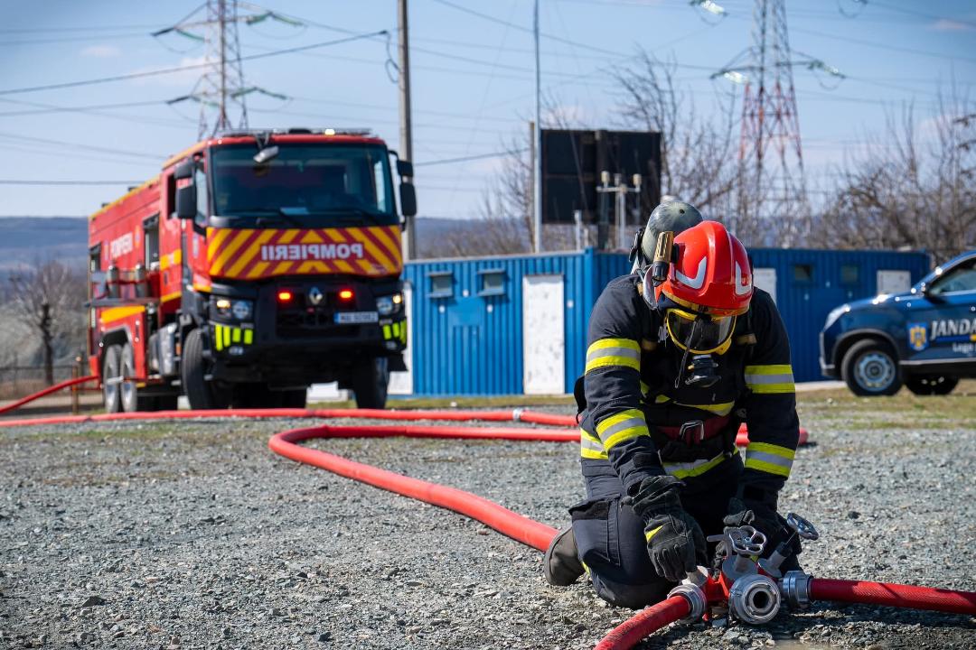 Exercițiu internațional de gestionare a situațiilor de urgență între România și Republica Moldova