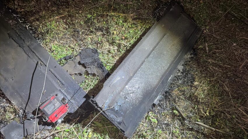 Dronă militară prăbușită în România după atacurile din Ucraina