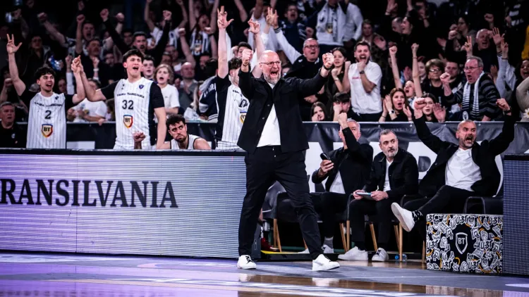 U-BT Cluj obține o victorie dramatică în fața Cedevita Olimpija Ljubljana