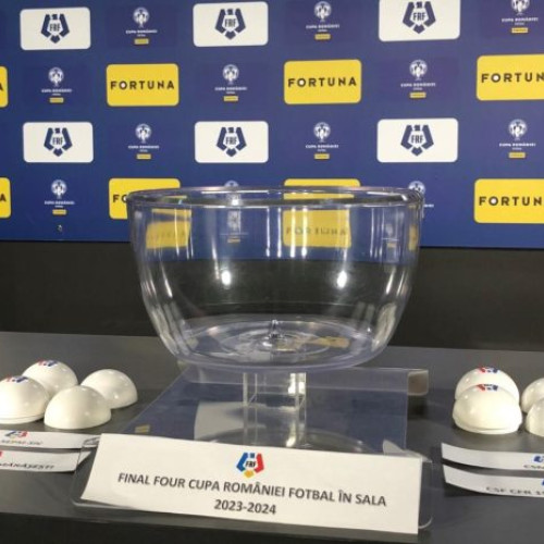 Semi-finalele Cupei României de futsal: Rezultate ale tragerii la sorți și programul meciurilor la Final Four