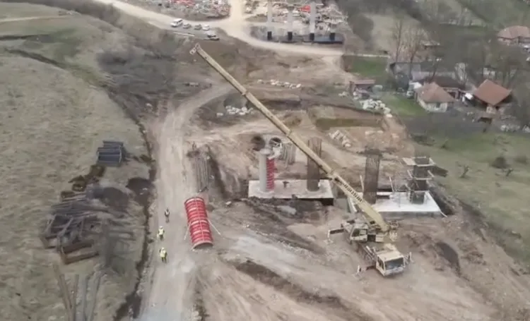 Avans semnificativ în lucrările la Autostrada Transilvania