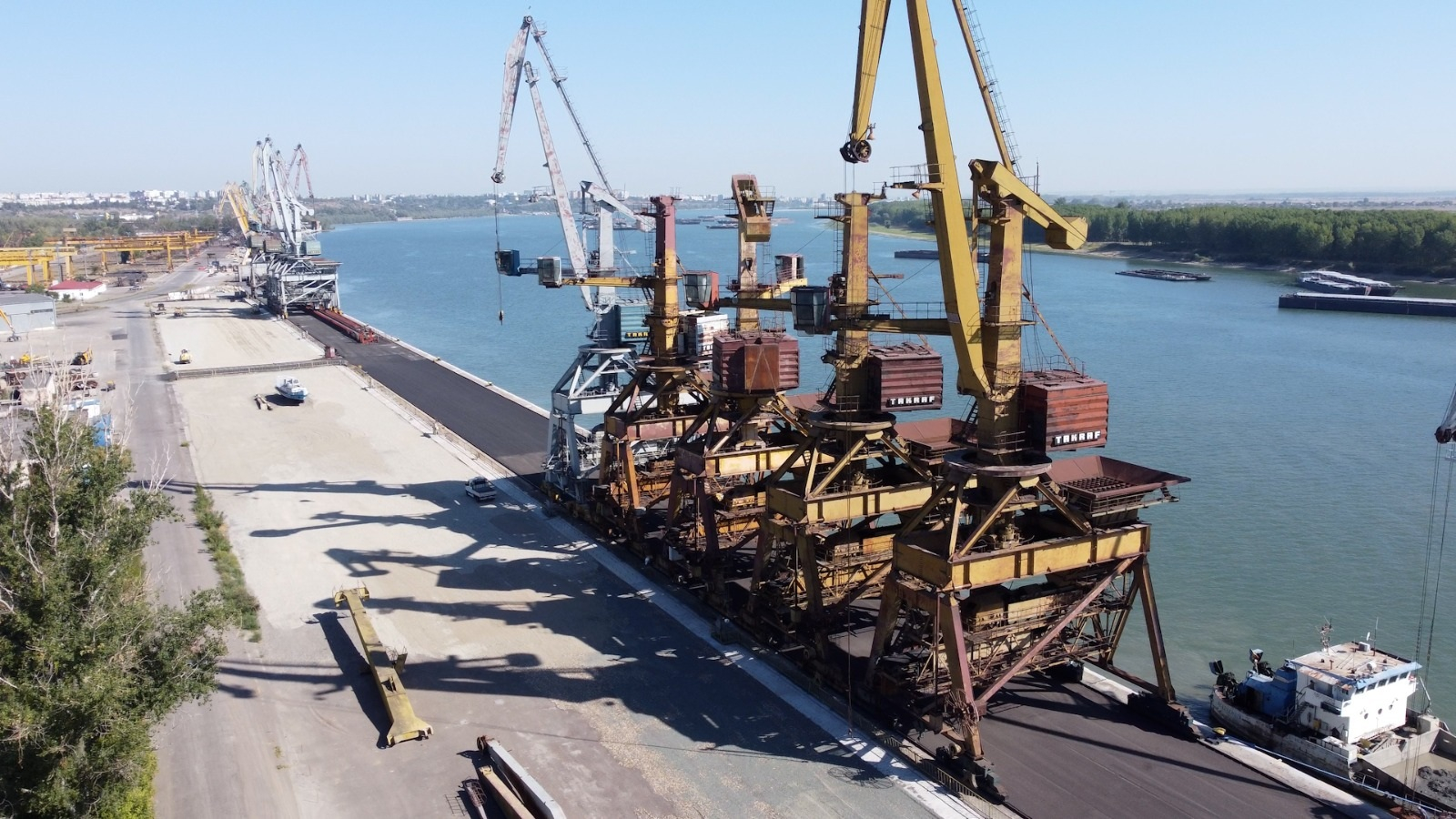 Investițiile de 43 milioane de euro în Portul Mineralier, clarificate de APDM Galați