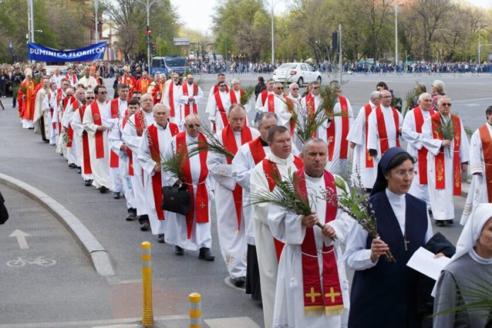 Procesiunea de Florii va avea loc duminică în centrul Bucureștiului
