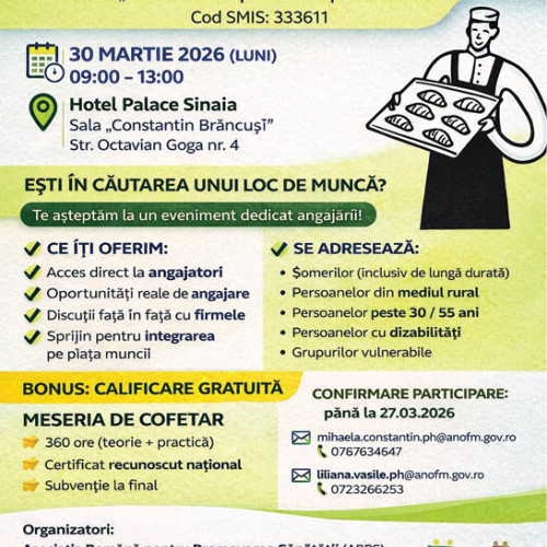 La Sinaia, Bursa locurilor de muncă