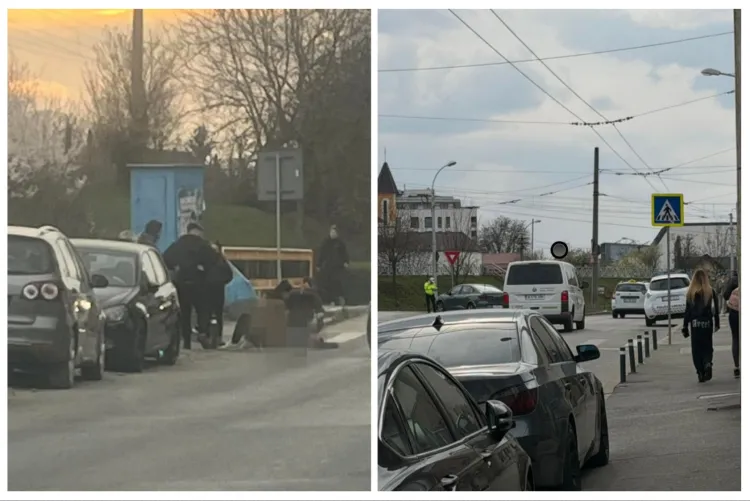 Accident pe strada Câmpul Pâinii din Cluj-Napoca: un tânăr rănit la traversare