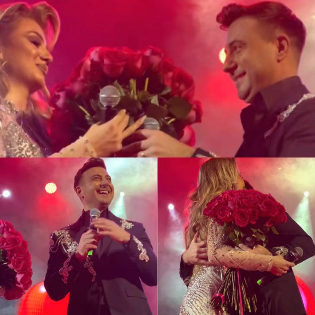Valentin Sanfira stârnește reacții după imagini virale cu soția sa