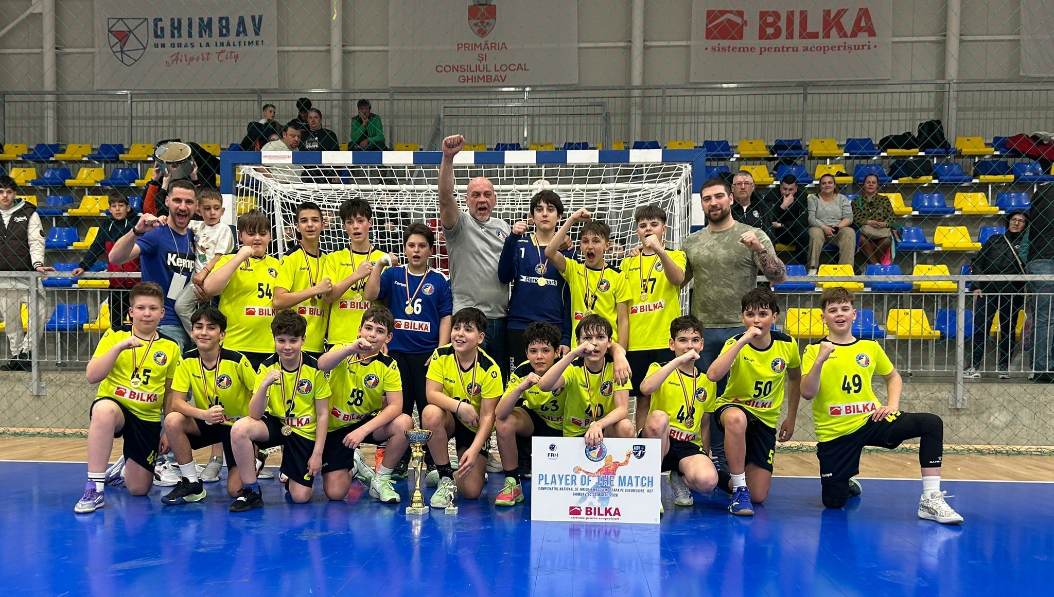 Sporting Ghimbav, victorii pe linie la turneul de handbal