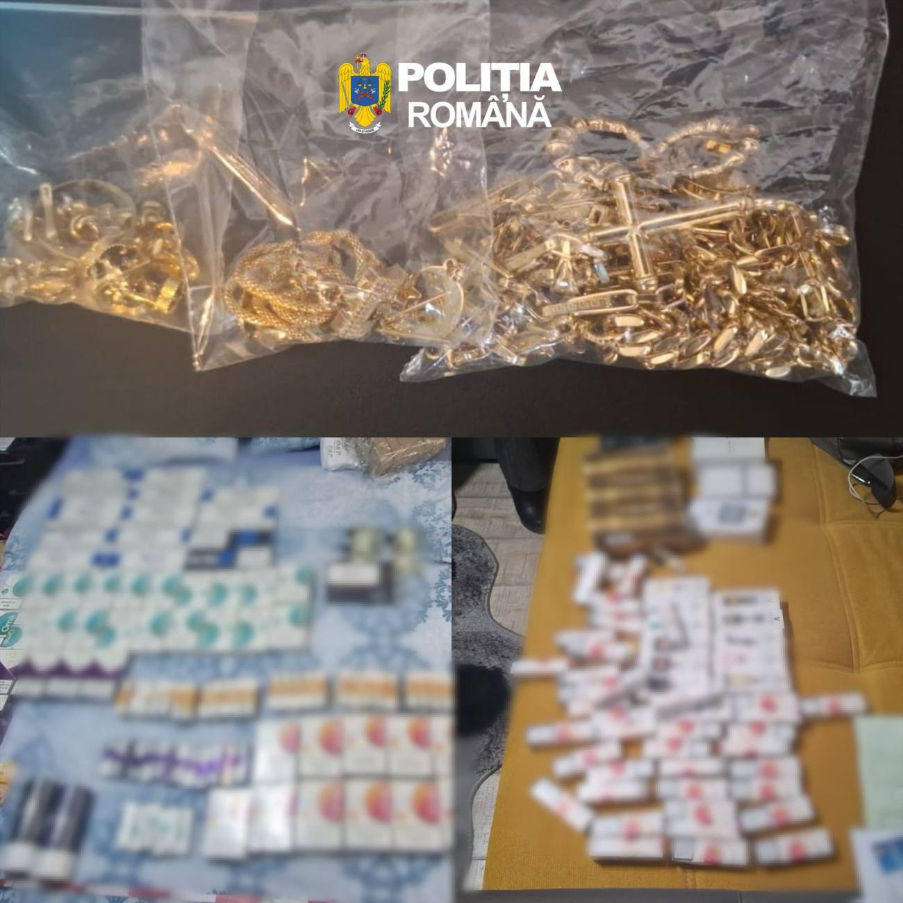 Poliția din Dâmbovița efectuează percheziții în dosar de contrabandă