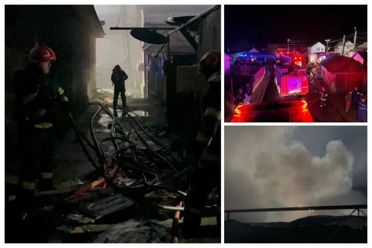 Incendiu devastator în Turda: zeci de locuințe distruse și familii afectate