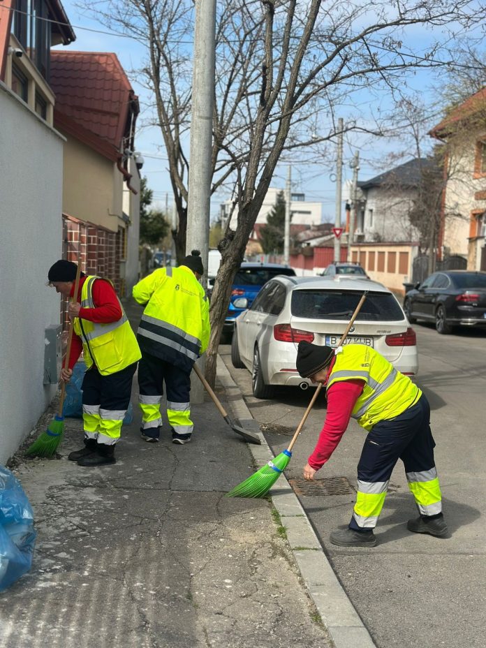 Campania de curățenie de primăvară continuă în Sectorul 6