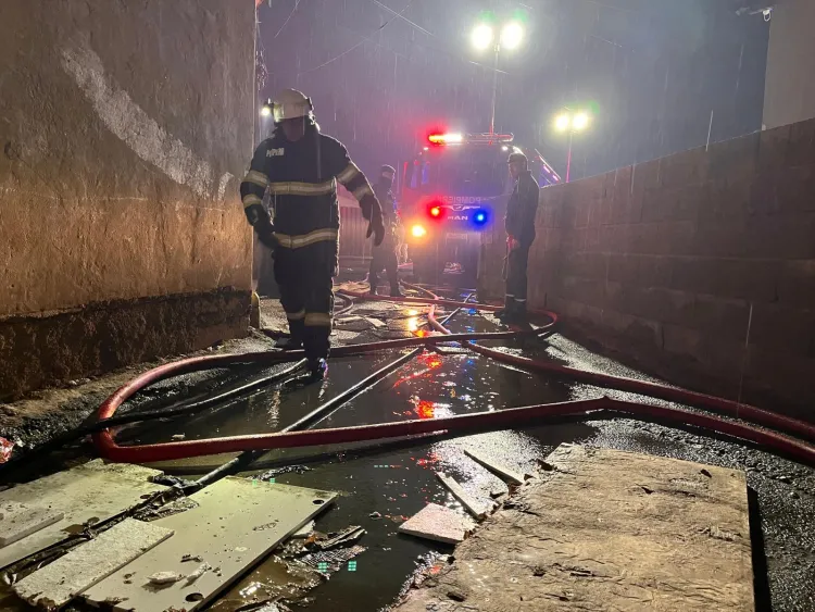 Incendiu devastator în Turda: zeci de locuințe distruse