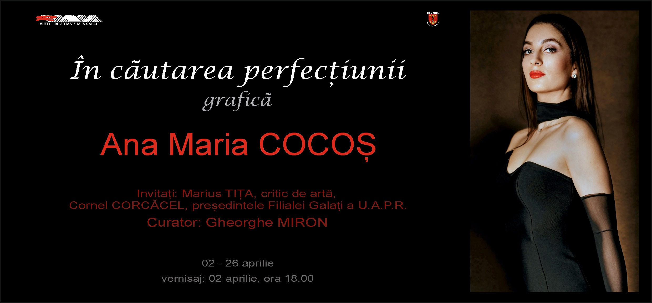 Expoziția „În căutarea perfecțiunii” la Muzeul de Artă Vizuală Galați