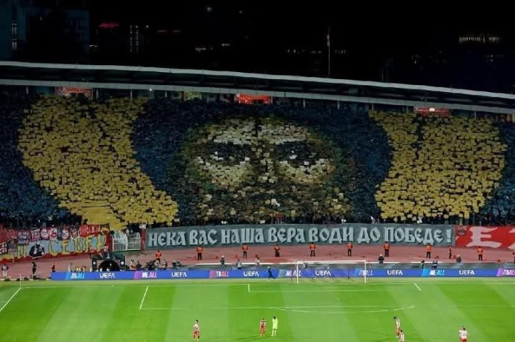 Steaua Roșie Belgrad, amendată de UEFA cu 95.500 de euro