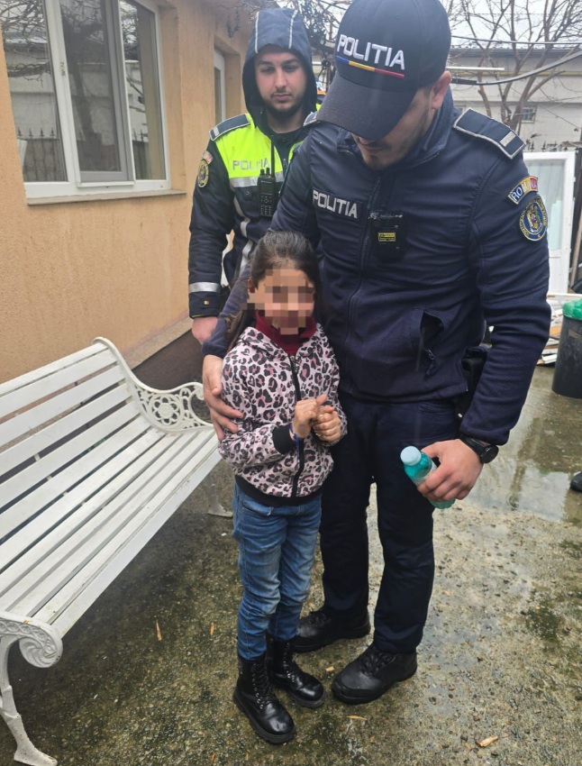 Poliția și jandarmeria din Vrancea au găsit o minoră dispărută