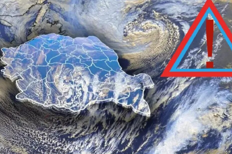 România se află sub avertizări meteo din cauza ciclonului Deborah