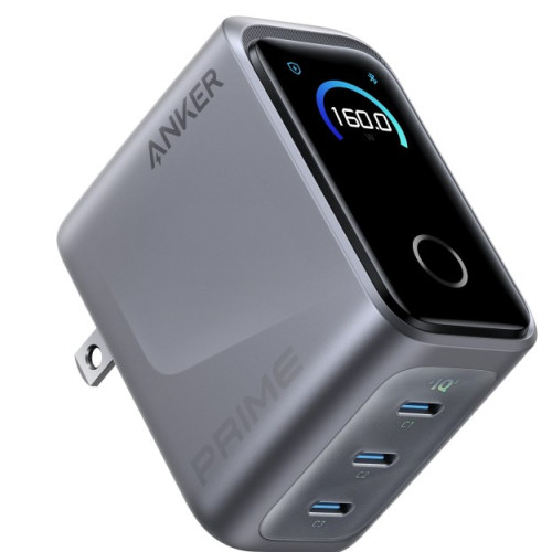 Încărcătorul Anker de 160W poate alimenta trei dispozitive simultan și este cu 50 USD mai ieftin