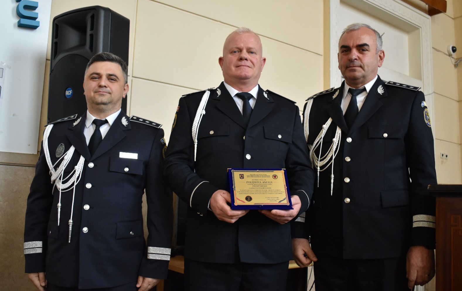 Poliția Română sărbătorește 204 ani de la înființare prin avansări și premii