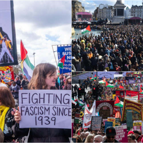 Protest uriaș la Londra împotriva extremei drepte, organizat de Together Alliance