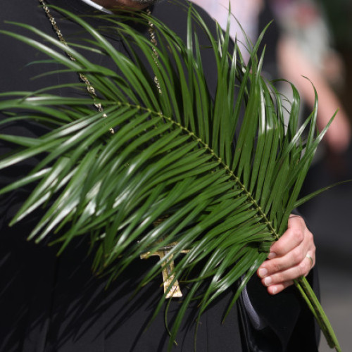 Credincioșii catolici sărbătoresc Duminica Floriilor, începutul Săptămânii Mari