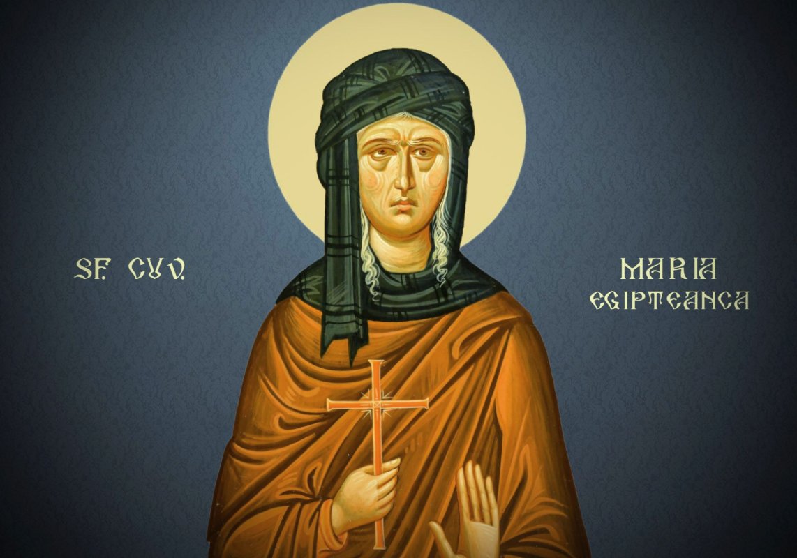 Duminica a V-a din Postul Mare: Lecții de pocăință de la Sfânta Maria Egipteanca
